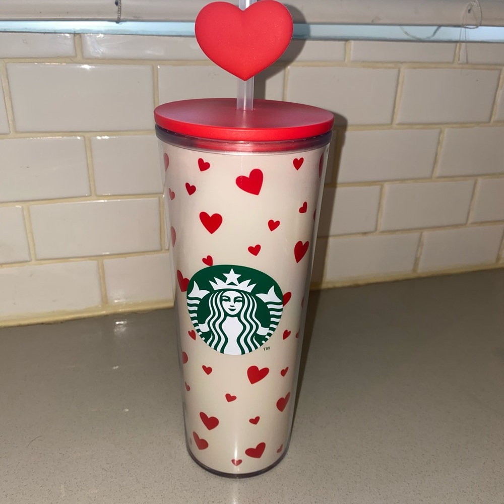 Starbucks Overseas Japan Hearts 14 Oz Tumbler